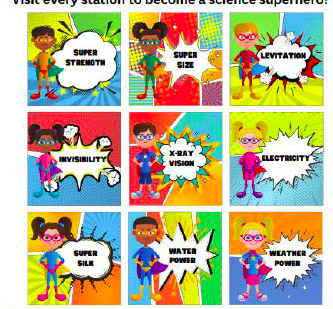  Superhero Science Night Feb. 23, 2023